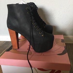 Authentic Jeffrey Campbell Lita Boots 8.5